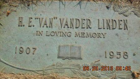 VANDER LINDEN,, H. E. - Linn County, Iowa | H. E. VANDER LINDEN, 