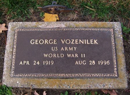 VOZENILEK, GEORGE - Linn County, Iowa | GEORGE VOZENILEK 