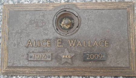 WALLACE, ALICE E. - Linn County, Iowa | ALICE E. WALLACE 