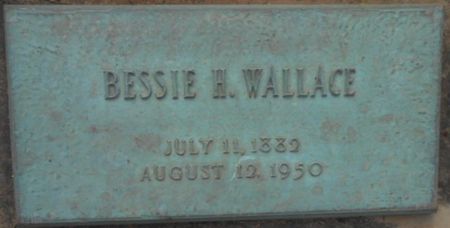 WALLACE, BESSIE H. - Linn County, Iowa | BESSIE H. WALLACE 