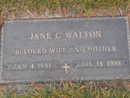 BARRETT WALTON, JANE CHARLOTTE - Linn County, Iowa | JANE CHARLOTTE BARRETT WALTON 