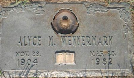 WENNERMARK, ALYCE M. - Linn County, Iowa | ALYCE M. WENNERMARK 