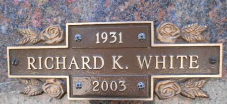 WHITE, RICHARD K. - Linn County, Iowa | RICHARD K. WHITE 