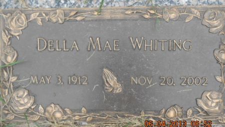 WHITING, DELLA MAE - Linn County, Iowa | DELLA MAE WHITING 