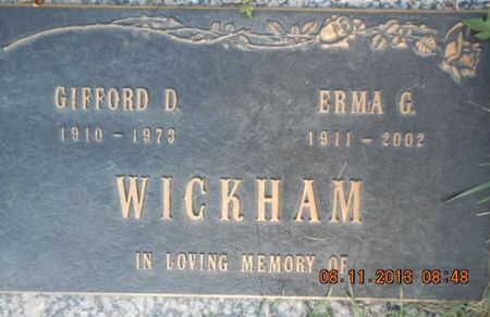 WICKHAM, ERMA G. - Linn County, Iowa | ERMA G. WICKHAM 