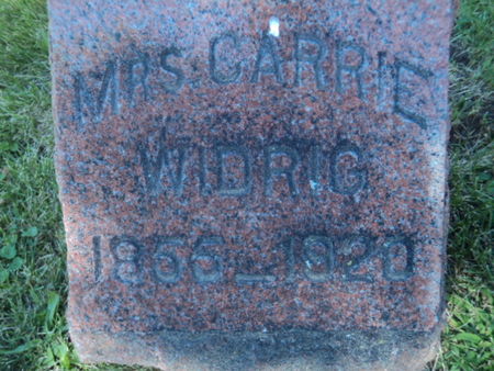 WIDRIG, CARRIE - Linn County, Iowa | CARRIE WIDRIG 