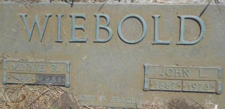 WIEBOLD, JOHN L. - Linn County, Iowa | JOHN L. WIEBOLD 