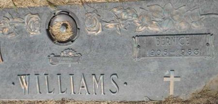 TRIMBLE WILLIAMS, BERNICE - Linn County, Iowa | BERNICE TRIMBLE WILLIAMS 