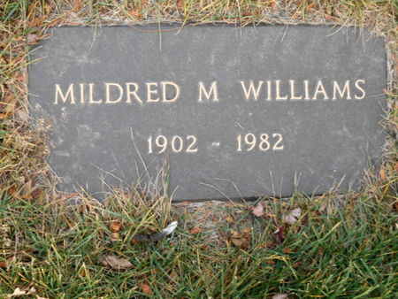 WILLIAMS, MILDRED M. - Linn County, Iowa | MILDRED M. WILLIAMS 