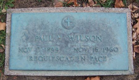 WILSON, PAUL V. - Linn County, Iowa | PAUL V. WILSON 