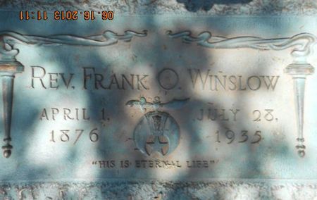 WINSLOW, FRANK O. - Linn County, Iowa | FRANK O. WINSLOW 