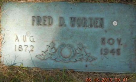 WORDEN, FRED D. - Linn County, Iowa | FRED D. WORDEN 