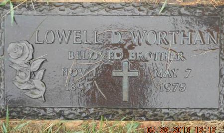 WORTHAN, LOWELL D. - Linn County, Iowa | LOWELL D. WORTHAN 