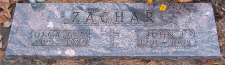 ZACHAR, OLGA ANN - Linn County, Iowa | OLGA ANN ZACHAR 