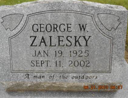 ZALESKY, GEORGE W. - Linn County, Iowa | GEORGE W. ZALESKY 
