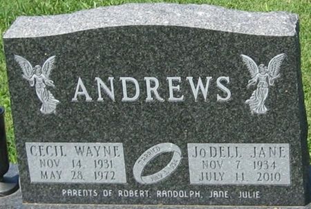 ANDREWS, JODELL JANE - Louisa County, Iowa | JODELL JANE ANDREWS 