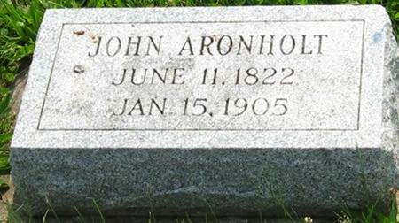 ARONHOLT, JOHN - Louisa County, Iowa | JOHN ARONHOLT 