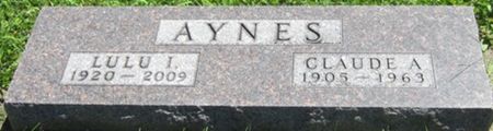 AYNES, LULU I. - Louisa County, Iowa | LULU I. AYNES 
