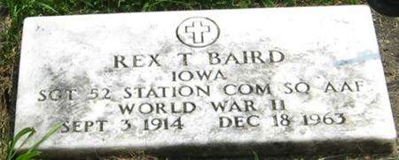 BAIRD, REX T. - Louisa County, Iowa | REX T. BAIRD 