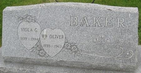BAKER, WILLIAM OLIVER - Louisa County, Iowa | WILLIAM OLIVER BAKER 