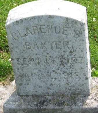 BAXTER, CLARENCE B. - Louisa County, Iowa | CLARENCE B. BAXTER 
