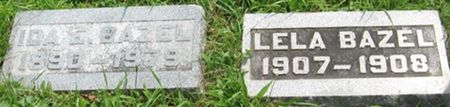 BAZEL, IDA E. - Louisa County, Iowa | IDA E. BAZEL 