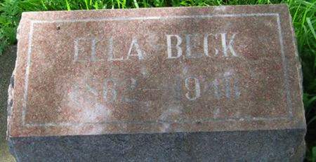 BECK, ELLA - Louisa County, Iowa | ELLA BECK 