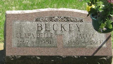 BECKEY, CLARA BELLE - Louisa County, Iowa | CLARA BELLE BECKEY 