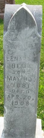 BELL, LENARD T. - Louisa County, Iowa | LENARD T. BELL 