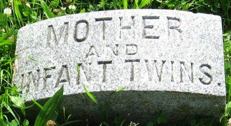 GERGEN, INFANT TWIINS - Louisa County, Iowa | INFANT TWIINS GERGEN 