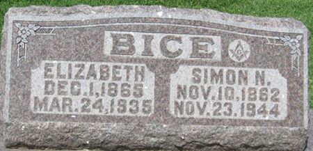 BICE, SIMON N. - Louisa County, Iowa | SIMON N. BICE 