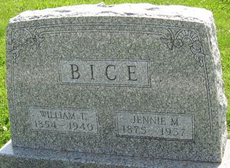 BICE, JENNIE M. - Louisa County, Iowa | JENNIE M. BICE 