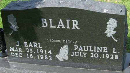 BLAIR, J. EARL - Louisa County, Iowa | J. EARL BLAIR 