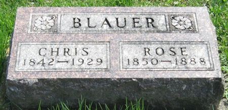 BLAUER, ROSE - Louisa County, Iowa | ROSE BLAUER 