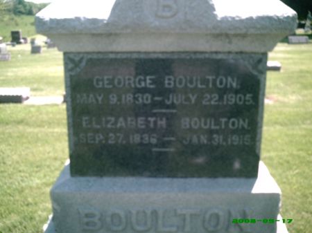 BOULTON, GEORGE - Louisa County, Iowa | GEORGE BOULTON 
