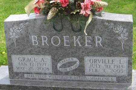 BROEKER, GRACE A. - Louisa County, Iowa | GRACE A. BROEKER 