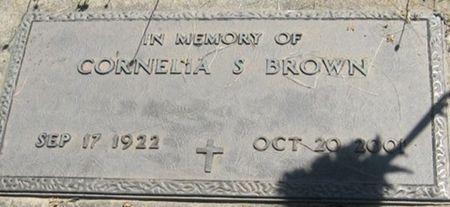 BROWN, CORNELIA A. - Louisa County, Iowa | CORNELIA A. BROWN 