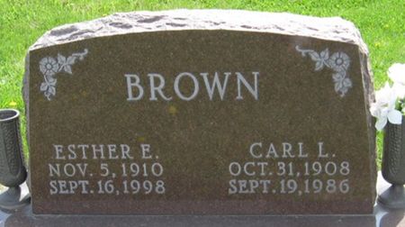 BROWN, CARL L. - Louisa County, Iowa | CARL L. BROWN 