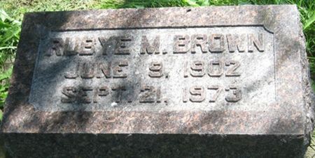 BROWN, RUBYE M. - Louisa County, Iowa | RUBYE M. BROWN 