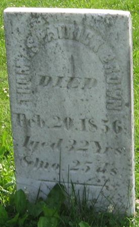 BROWN, THOMAS PATRICK - Louisa County, Iowa | THOMAS PATRICK BROWN 