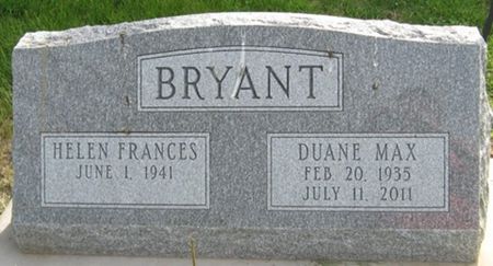 BRYANT, DUANE MAX - Louisa County, Iowa | DUANE MAX BRYANT 