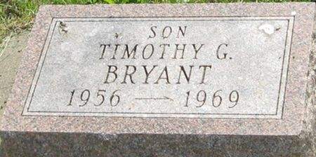 BRYANT, TIMONTHY G. - Louisa County, Iowa | TIMONTHY G. BRYANT 
