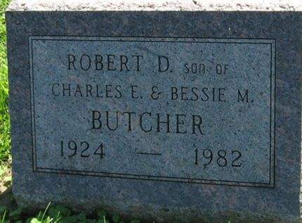 BUTCHER, ROBERT D. - Louisa County, Iowa | ROBERT D. BUTCHER 