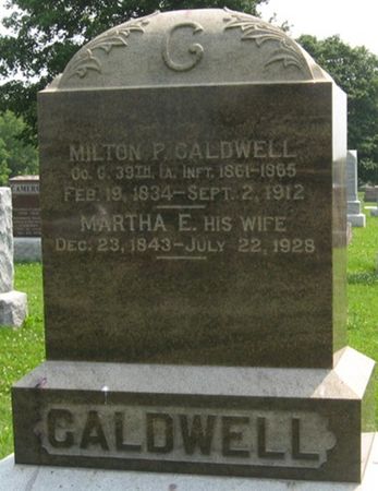 CALDWELL, MARTHA E. - Louisa County, Iowa | MARTHA E. CALDWELL 