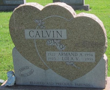 CALVIN, LOLA V. - Louisa County, Iowa | LOLA V. CALVIN 