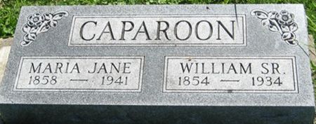 CAPAROON, WILLIAM SR. - Louisa County, Iowa | WILLIAM SR. CAPAROON 