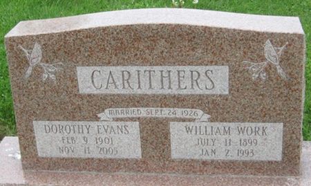 CARITHERS, DOROTHY EVANS - Louisa County, Iowa | DOROTHY EVANS CARITHERS 