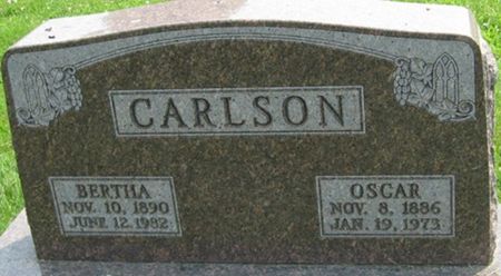 CARLSON, BERTHA - Louisa County, Iowa | BERTHA CARLSON 