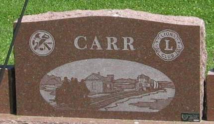 CARR, FAMILY MONUMENT - Louisa County, Iowa | FAMILY MONUMENT CARR 
