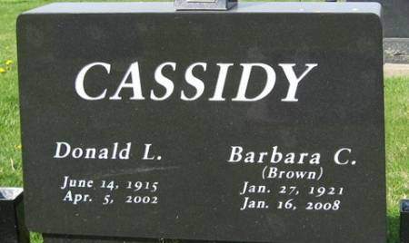 CASSIDY, DONALD L. - Louisa County, Iowa | DONALD L. CASSIDY 